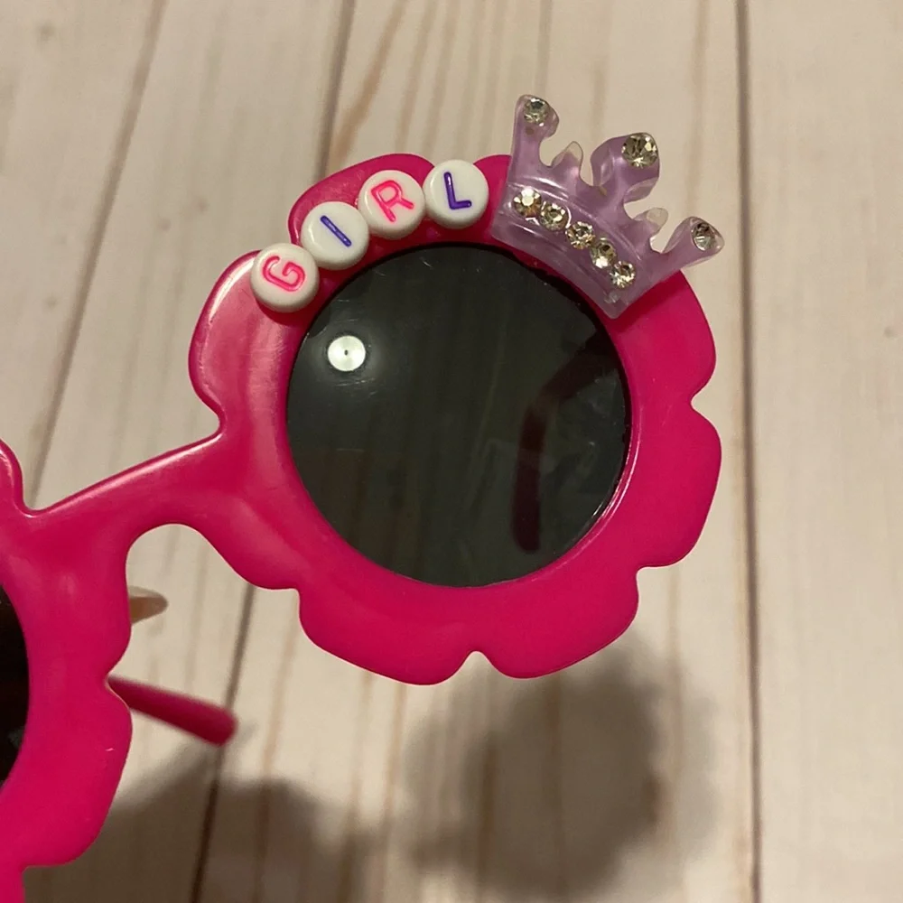 Girls Barbie girl pink sunglasses